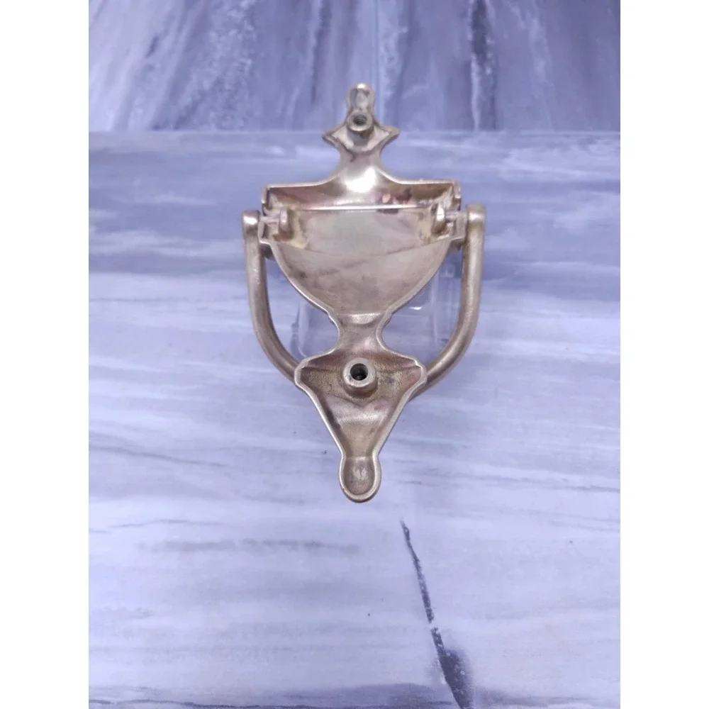 Door Knocker Solid Brass Traditional‎ Style Vintage Engraveable Approx 7